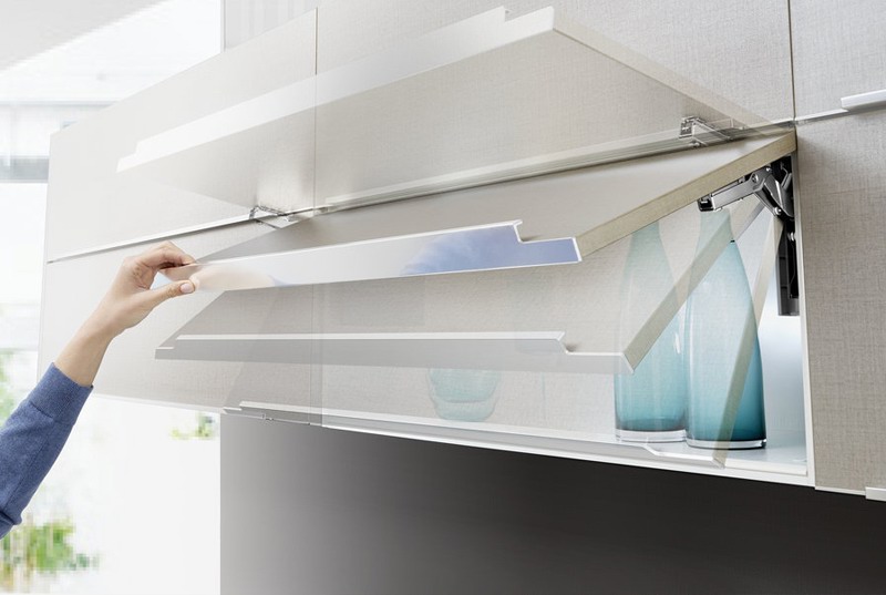 Cabinet Lift Systems for More Accessible Kitchen Wall Cabinets